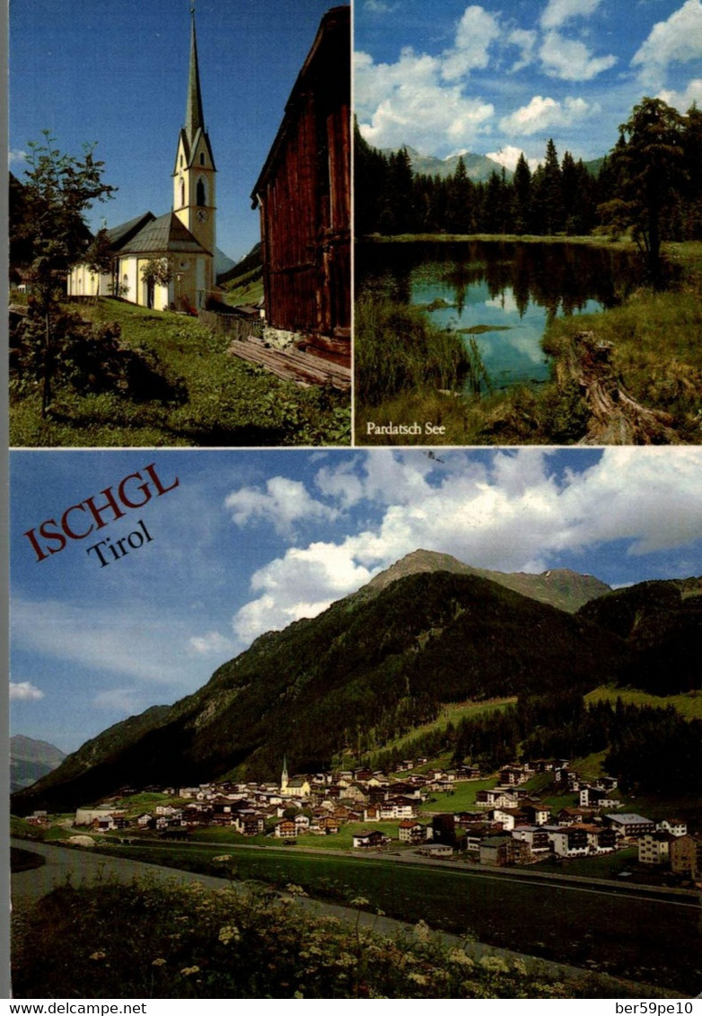 AUTRICHE ISCHGL IM PAZNAUNTAL KIRCHE UND PARDATSCH SEE TIROL - Ischgl