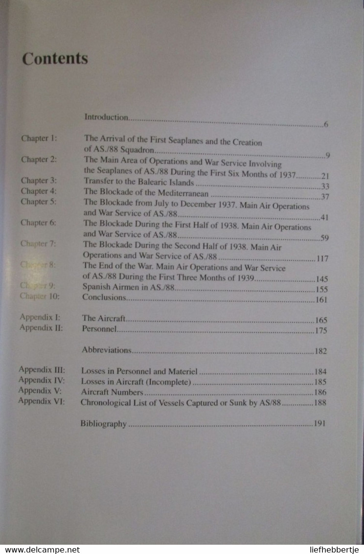 Sea Planes Of The Legion Condor - The Story Of AS./88 Squadron In The Spanish Civil War 1936-1939 - Veicoli