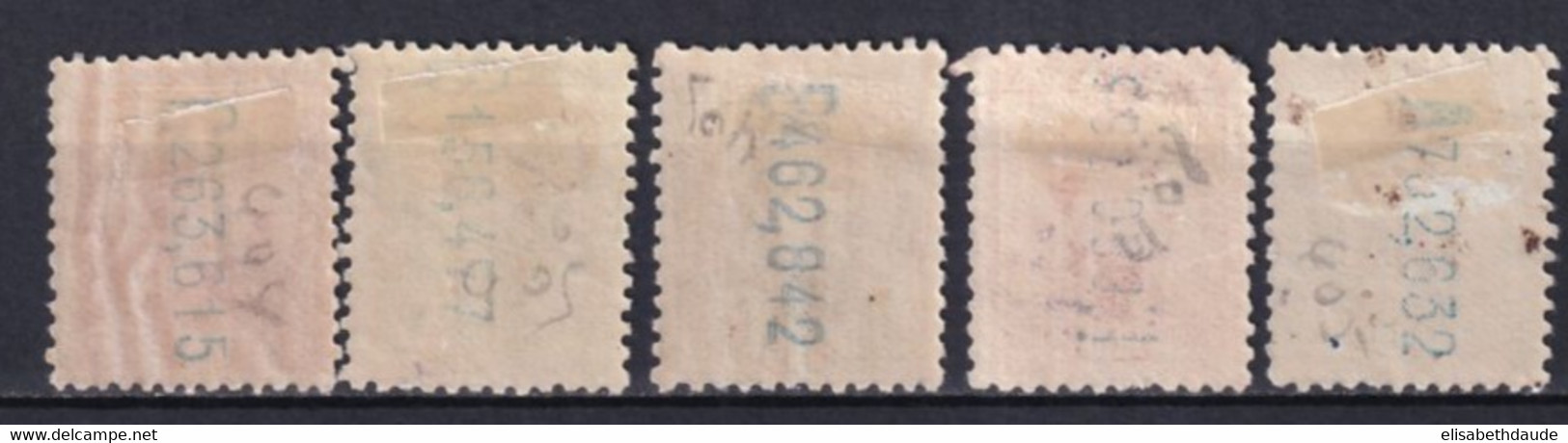 ESPAGNE - 1930 - ALPHONSE XIII - YVERT N° 404/406+408+410 * MH - COTE = 61.5 EUR - Unused Stamps