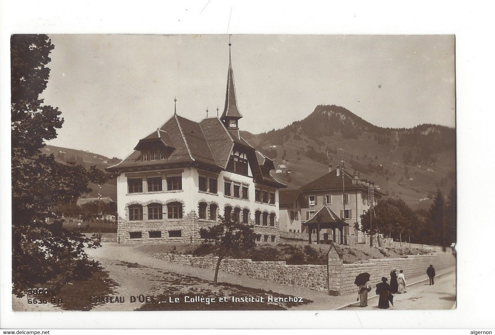 30108 - Château D'Oex Le Collège Et Institut Henchoz - Château-d'Œx