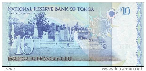 TONGA P. 40 10 P 2009 UNC - Tonga