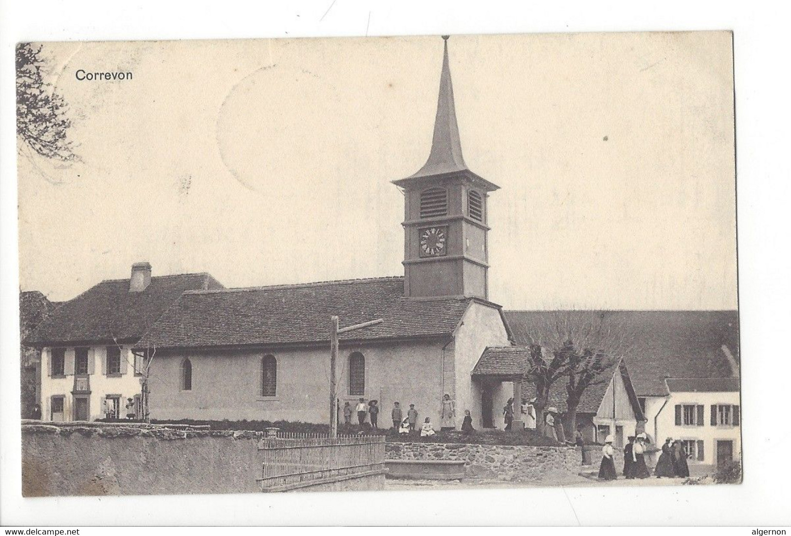 30117 - Correvon Sortie De L'Eglise - Moudon