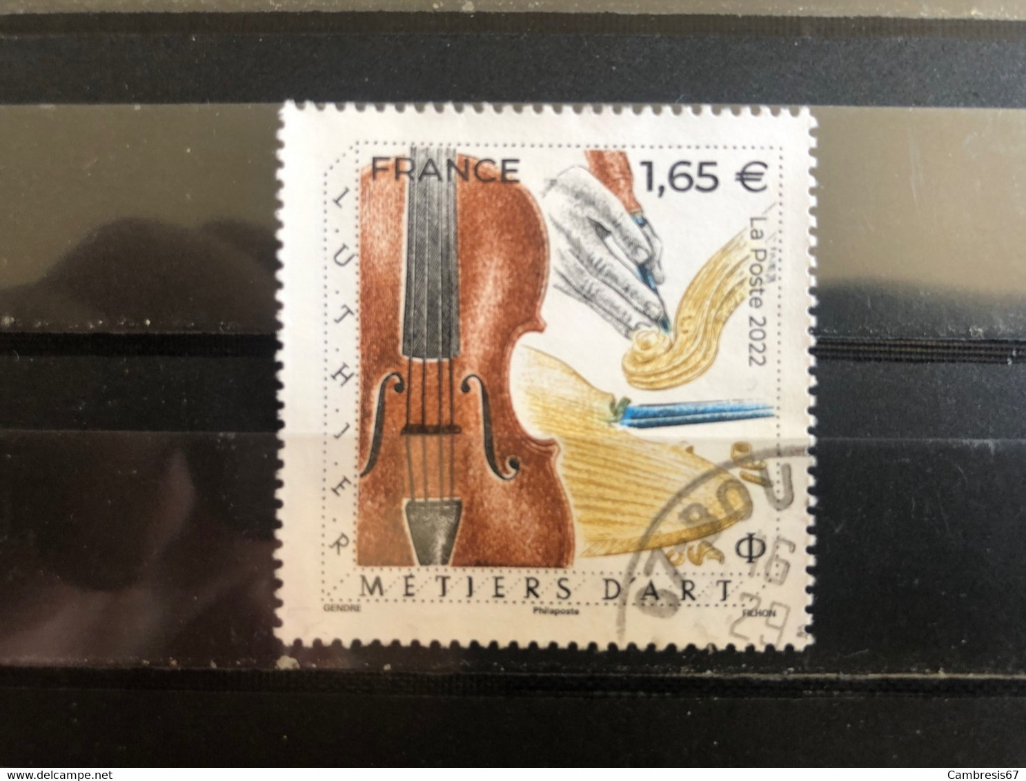 2022 YT Sans Nmrcachet Rond - Used Stamps