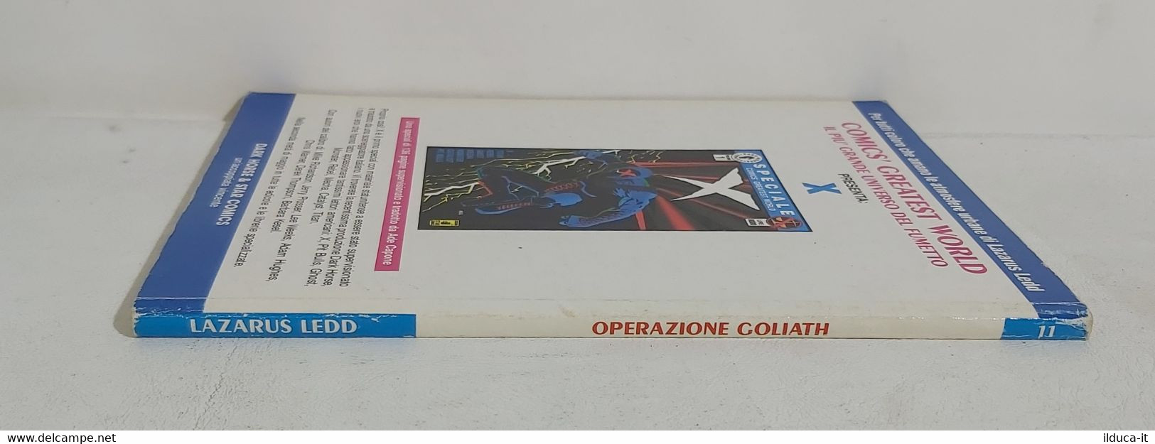 I104878 LAZARUS LED N. 11 - Operazione Goliath - Star Comics 1994 - Bonelli