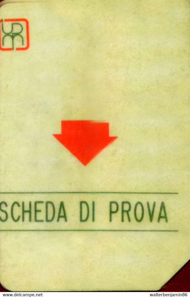 C&C 5080 SCHEDA TELEFONICA DI PROVA IPM PROTOTIPO CON DOT VARIANTE SCENTRATA - Usi Speciali