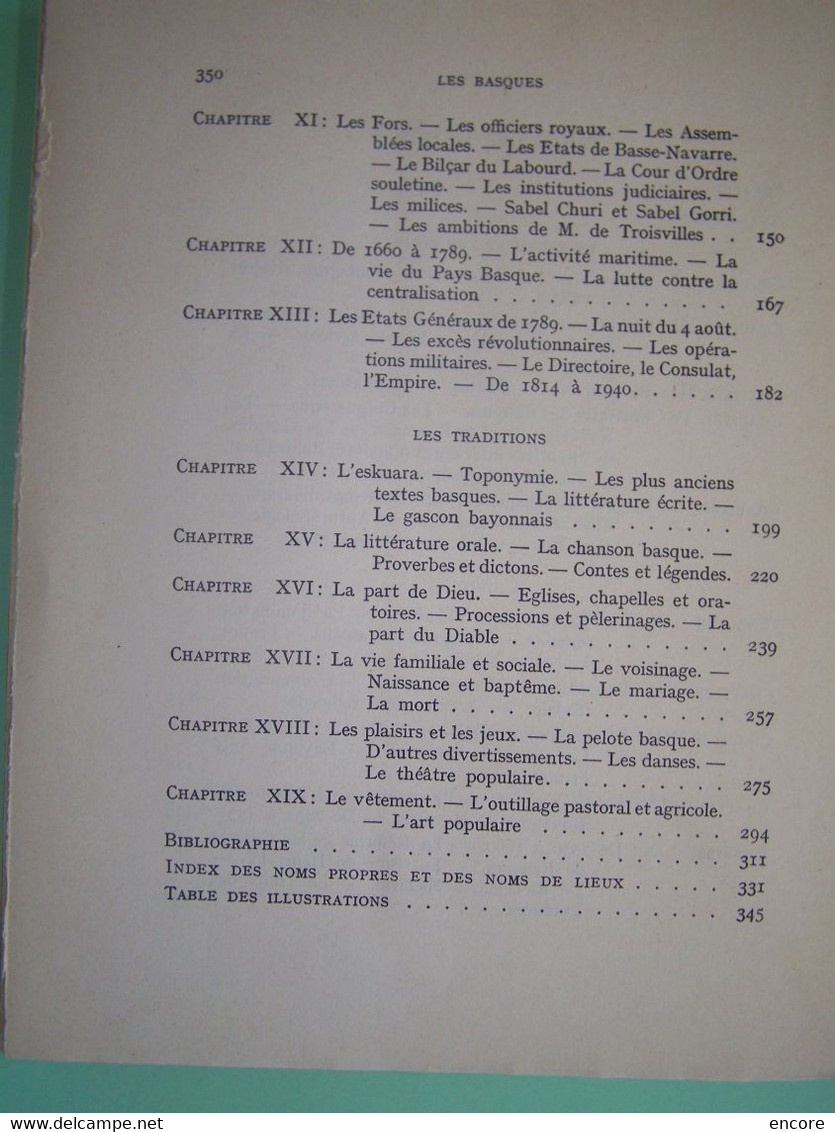 LES BASQUES. DE LABOURD, DE SOULE ET DE BASSE NAVARRE. LEUR HISTOIRE ET LEURS TRADITIONS. - Baskenland