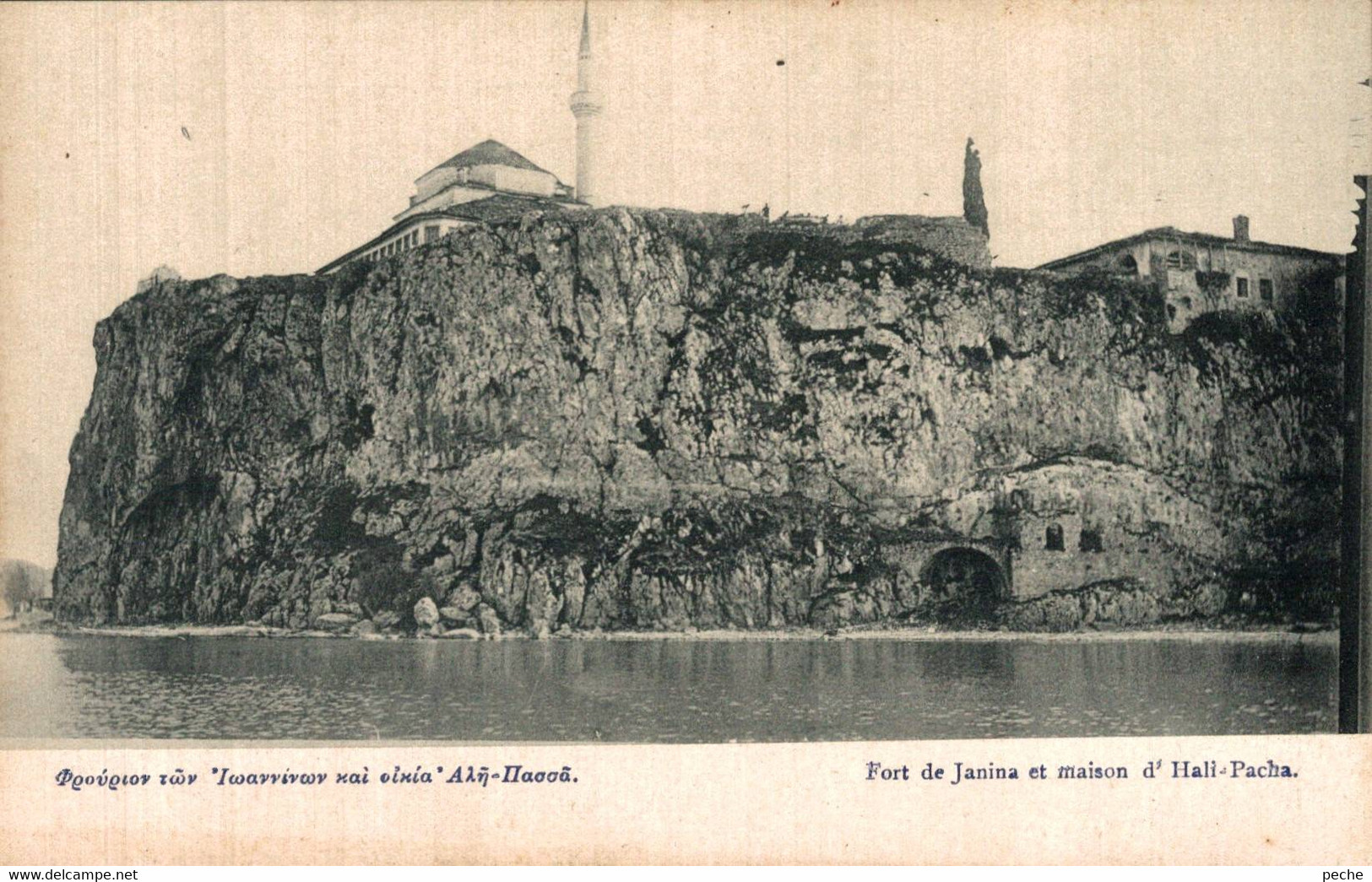 N°92615 -cpa Fort De Janina Et Maison D'Hali - Türkei