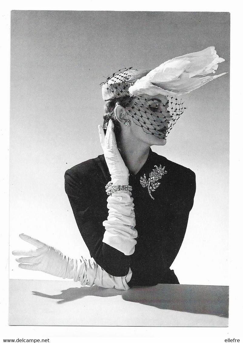 CPM Mode Femme Avec Chapeau Photo Willy Maywald Couturier Jacques FATH - Fath Chapeau 1951 - Mode
