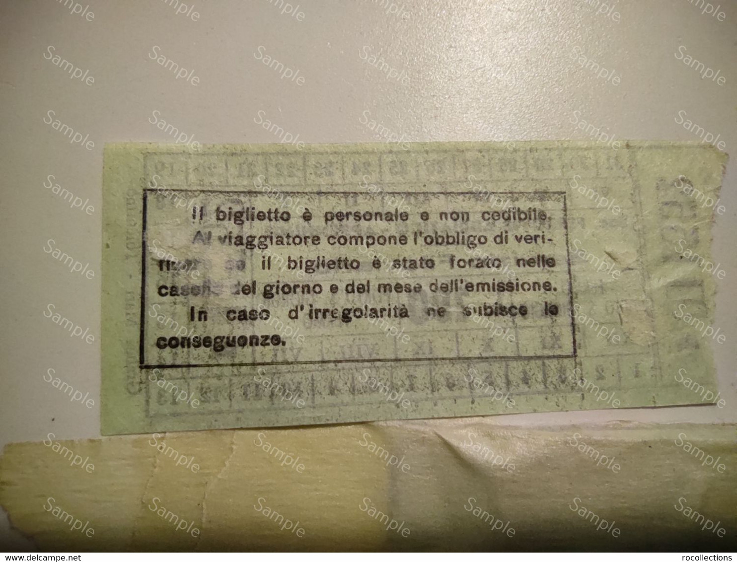 Italia Railway Ticket Bigietto Ferrovie Adriatico Porto S. Giorgio - Fermo - Europa