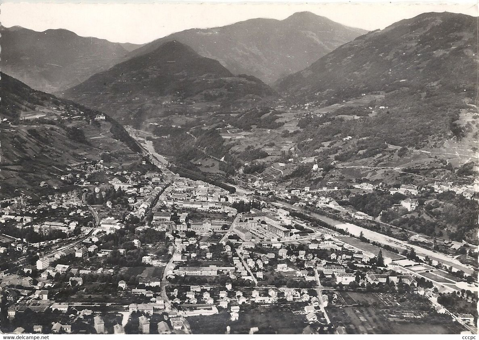 CPSM Albertville Vue Générale Aérienne - Albertville