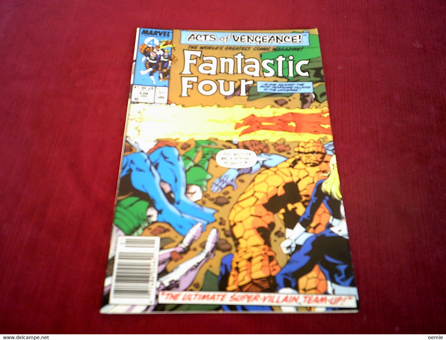 FANTASTIC FOUR   N° 336 JAN 1990 - Marvel