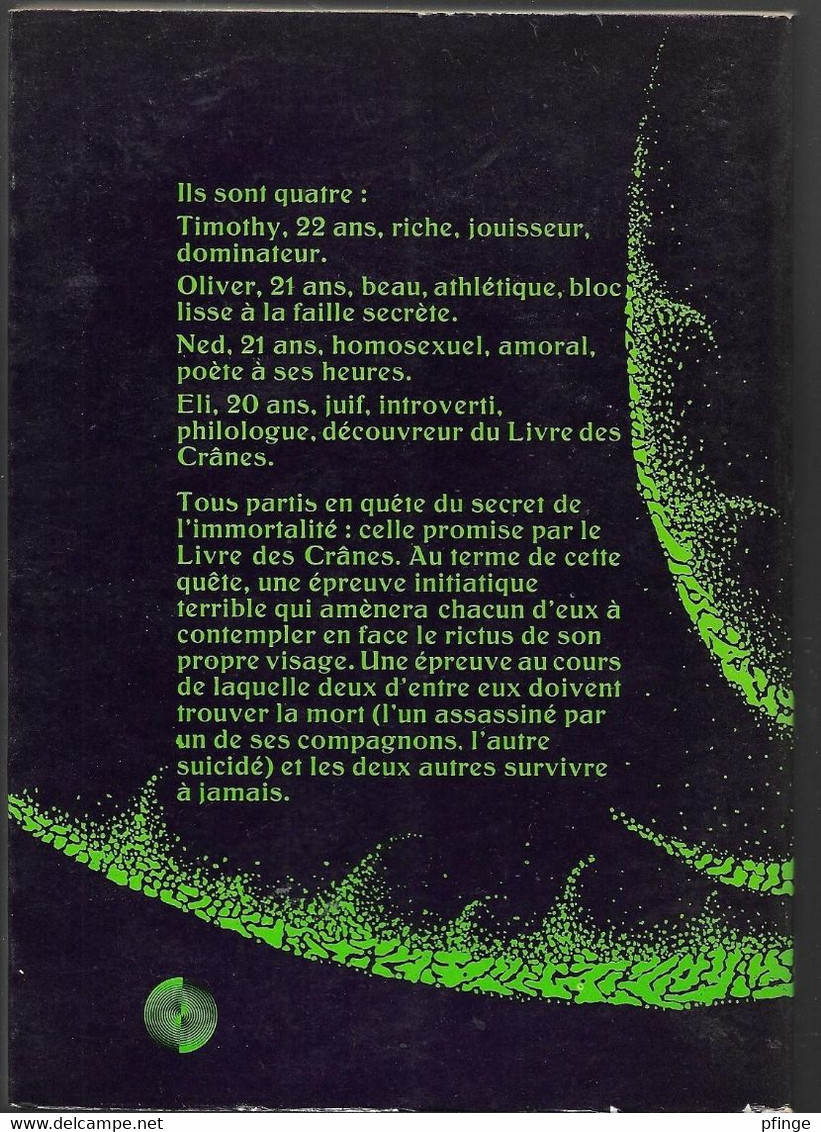 Le Livre Des Crânes Par Robert Silverberg - Collection Nebula N°1 - Opta