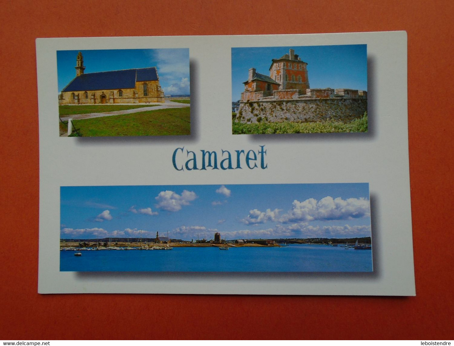 CPM  CAMARET  MULTI VUES LE PORT    VOYAGEE - Camaret-sur-Mer