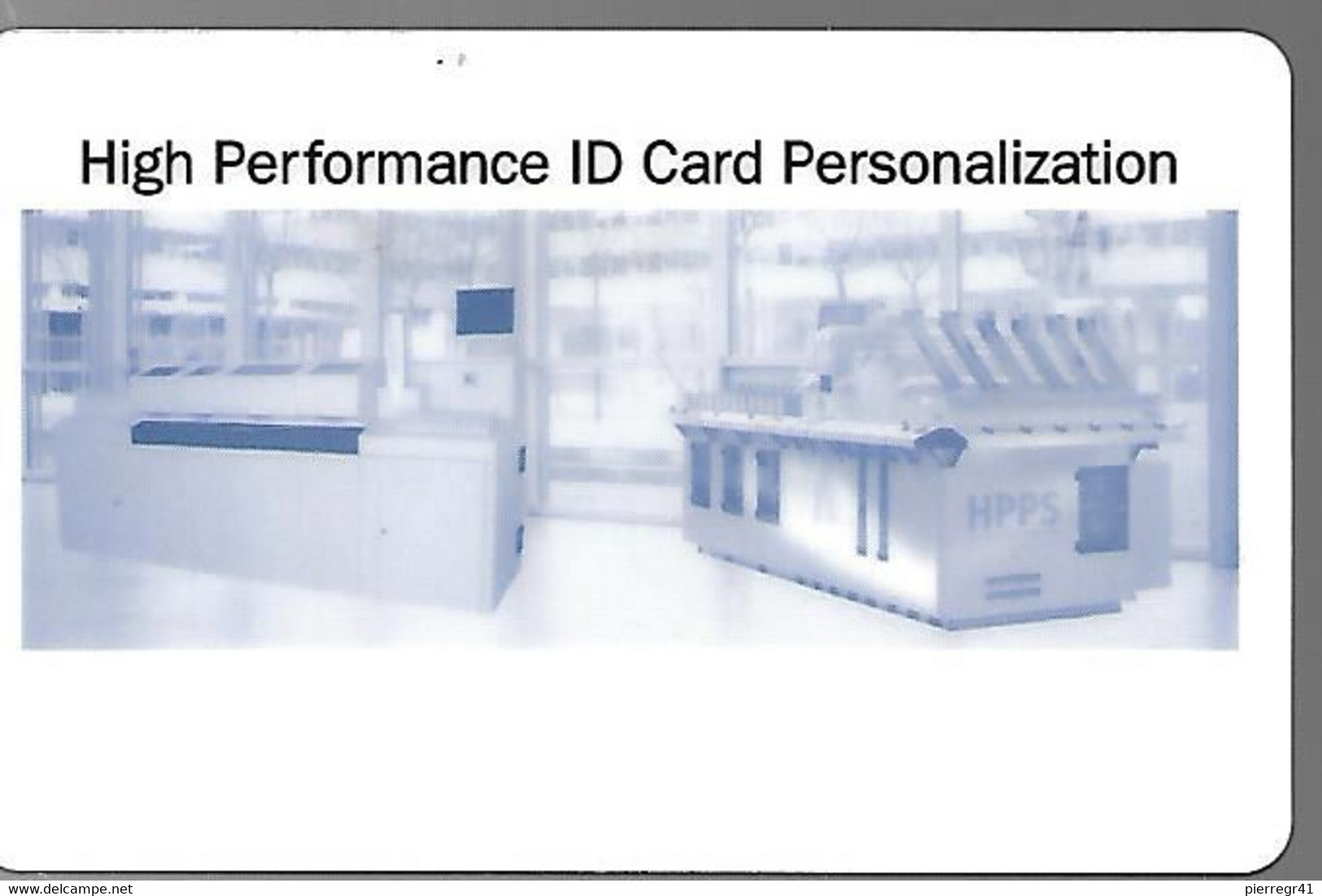 -CARTE-PUCE-CB-BANQUE BOWE CARDTEC-Non Nominative-FACTICE-MODELE-Plastic Epais Glacé-TBE-RARE - Disposable Credit Card