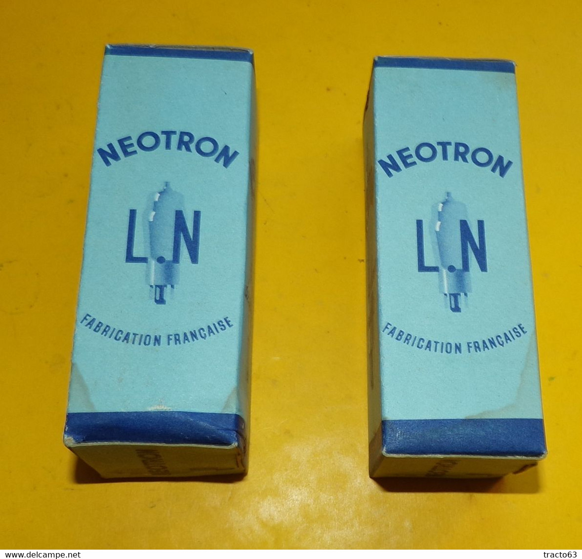 LOT DE LAMPES TUBES RADIO MILITAIRE , NEOTRON REFERENCE 25L6GT  ,NOS AND NIB TUBES , RADIOAMATEUR ,  NEUF , VOIR PHOTOS - Radio's