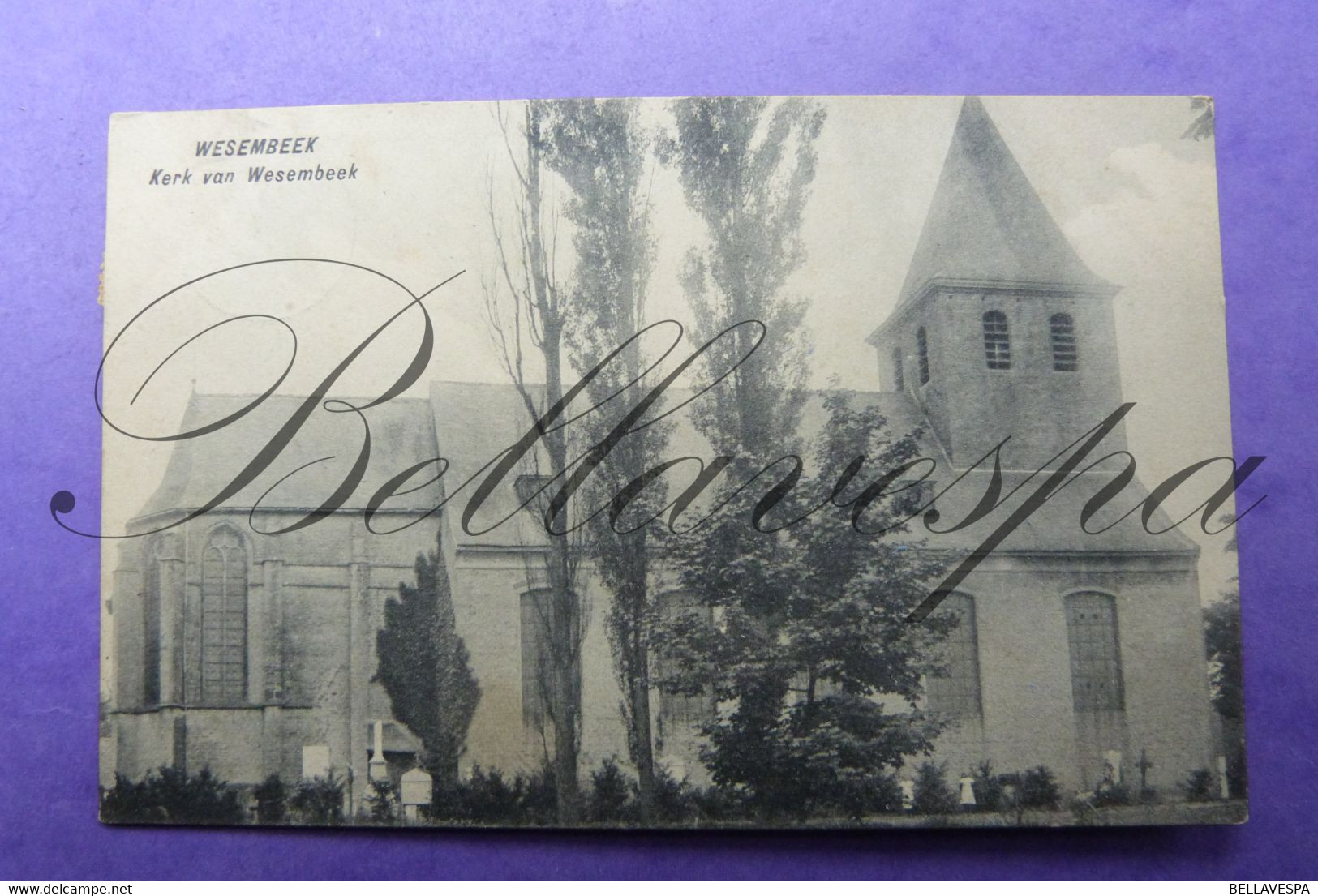 Wezembeek-Oppem Kerk  1913 - Wezembeek-Oppem
