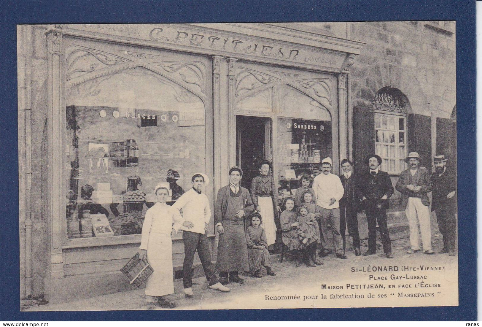 CPA [87] Haute-Vienne > Saint Leonard De Noblat Non Circulé Commerce Shop - Saint Leonard De Noblat