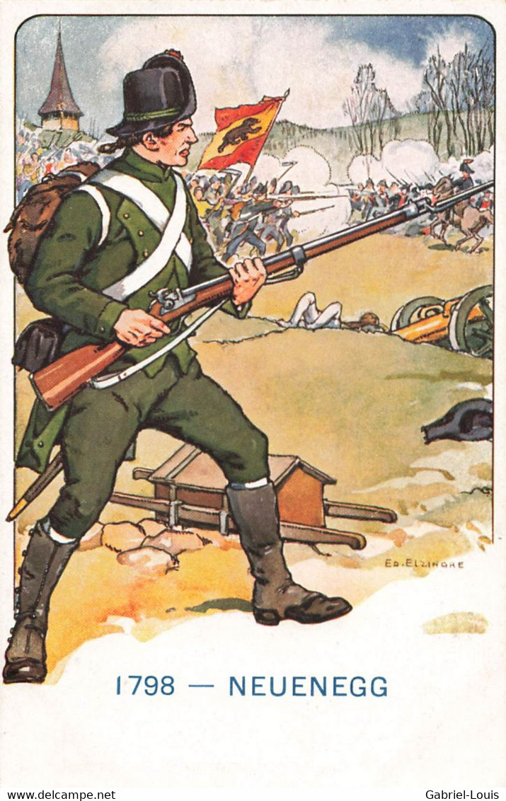 Neuenegg 1789 Soldat Suisse à Travers Les âges Schweizer Soldat Im Laufe - Neuenegg