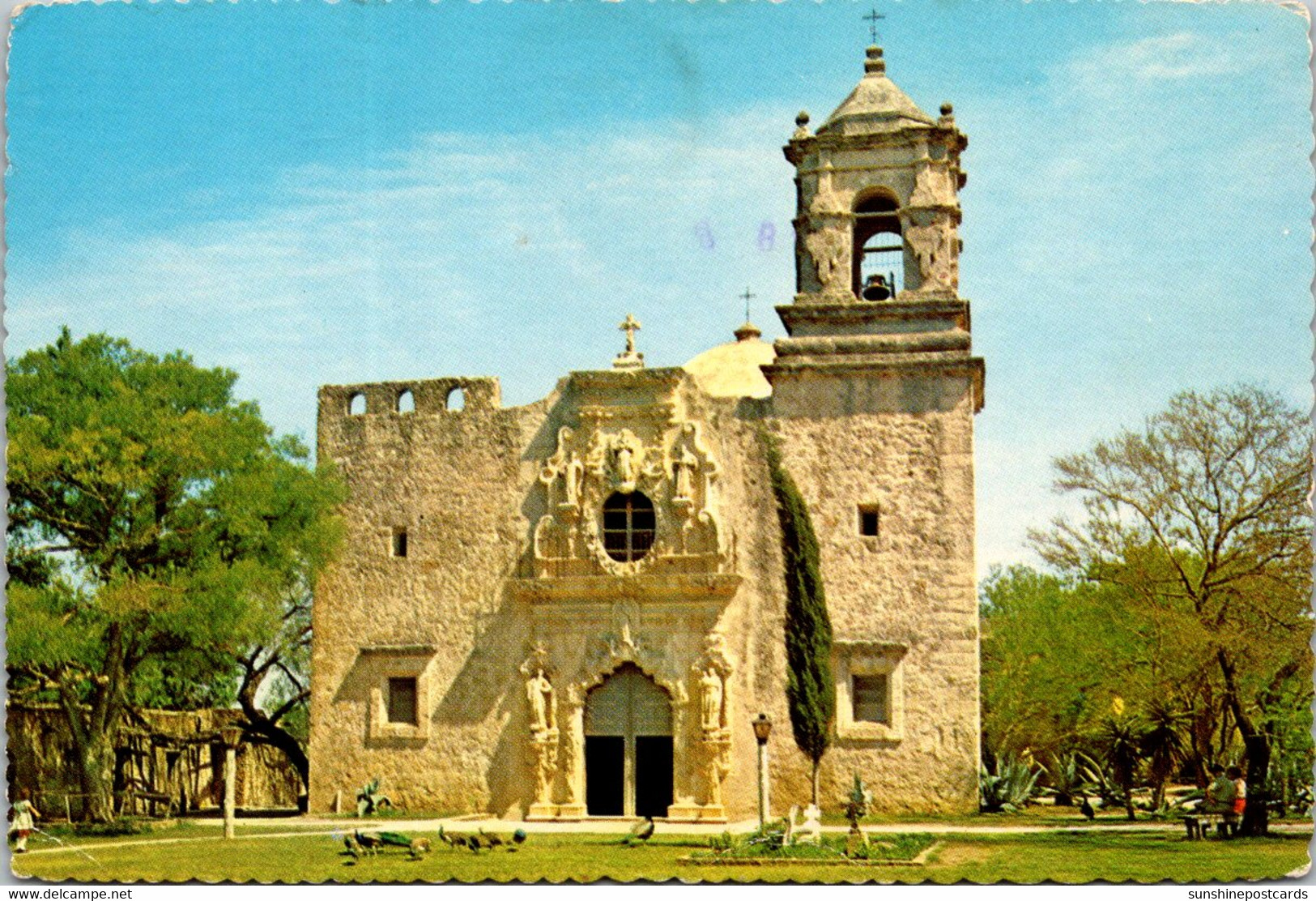 Texas San Antonio San Jose Mission 1976 - San Antonio