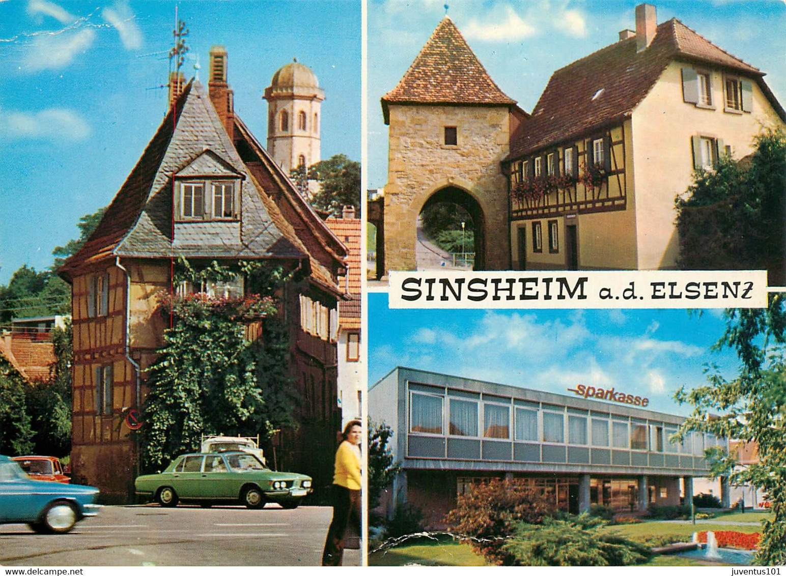 CPSM Sinsheim-Multivues      L1580 - Sinsheim
