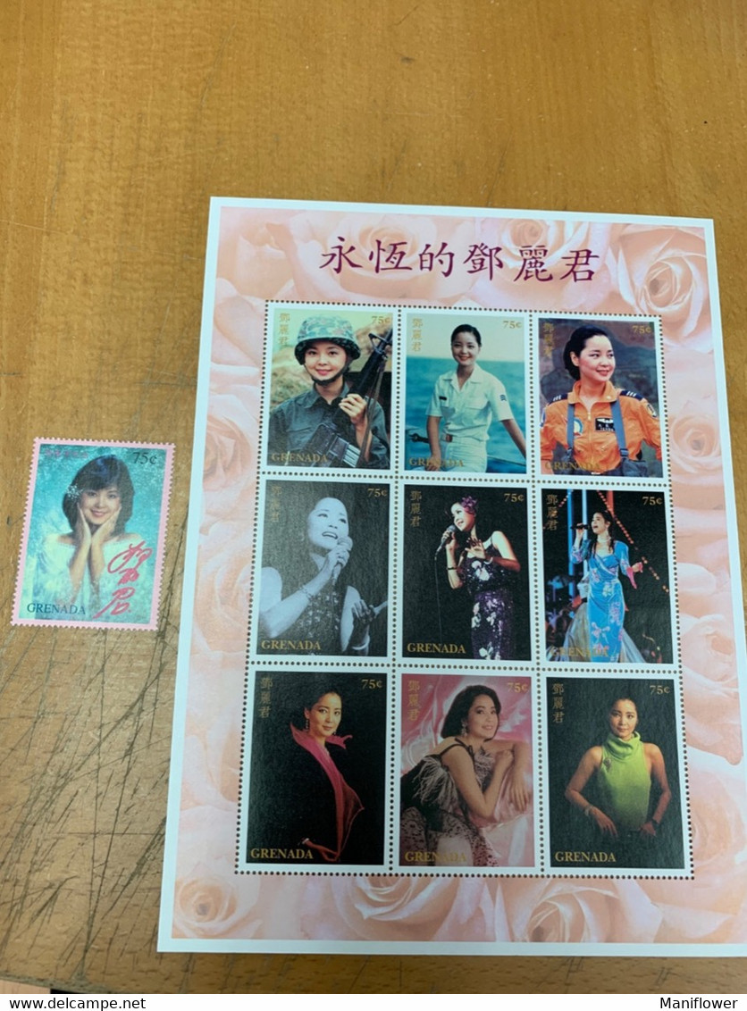 Stamp From Taiwan Famous Female Singer Music MNH Sheet - Unused Stamps