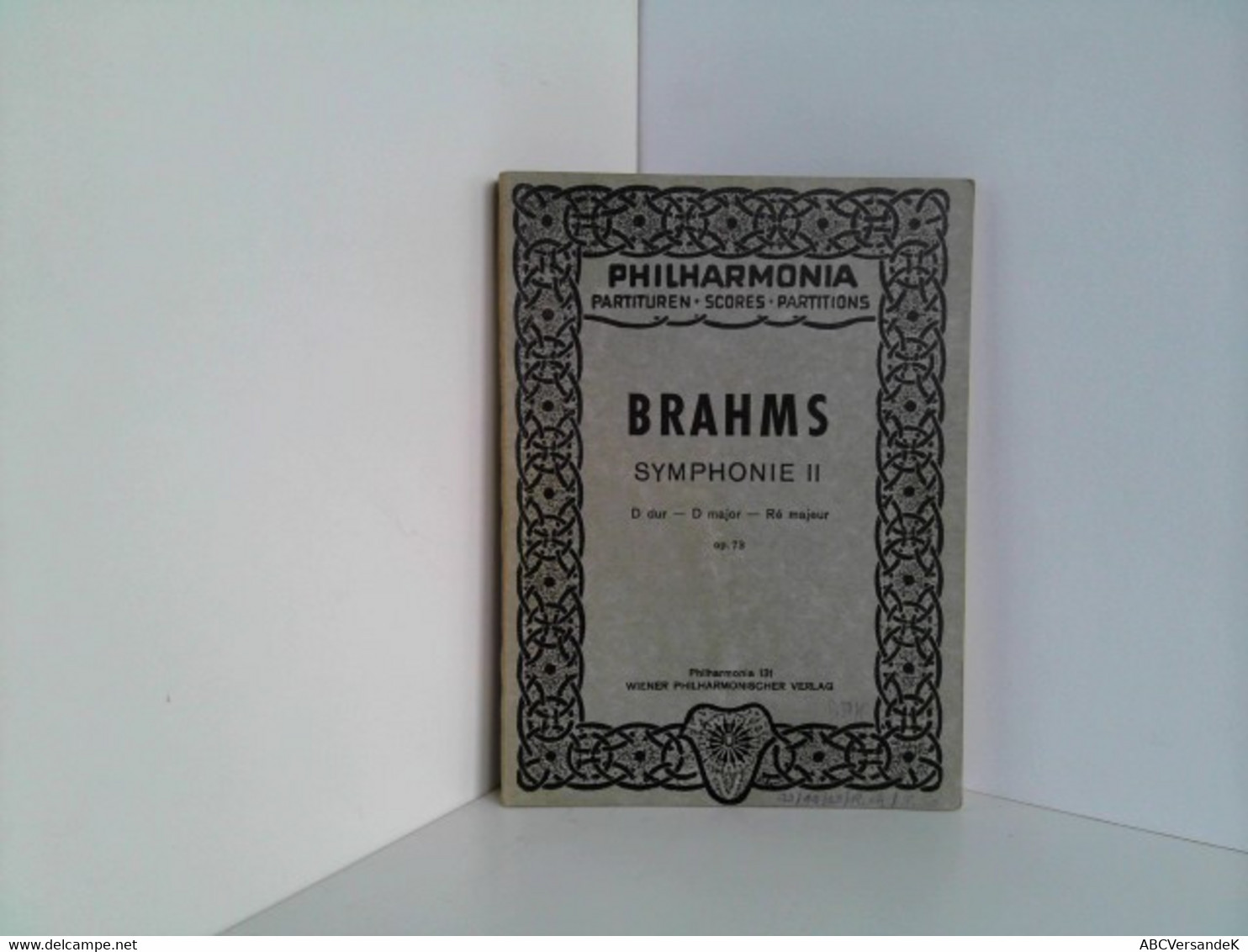 Brahms Symphonie II (D Dur Op.73) - Philharmonia No. 131. - Music