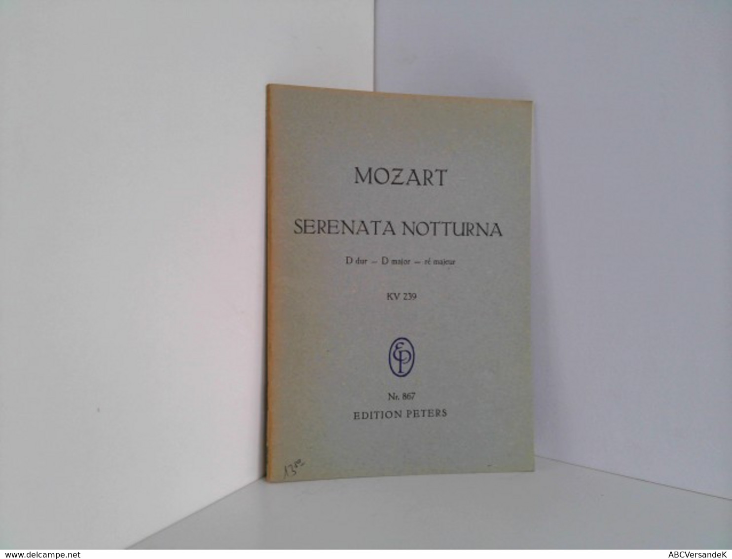 Serenata Notturna D Dur. KV 239 - Música