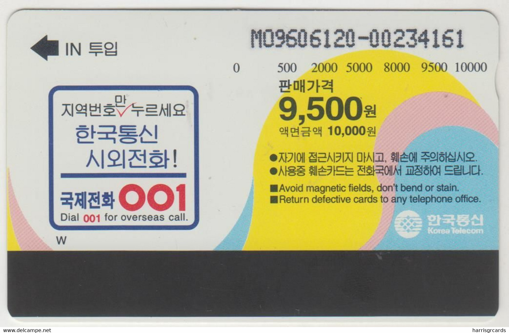 KOREA SOUTH - Eversmann (Butterfly) ,5.000 ₩ South Korean Won ,06/96 Used - Corée Du Sud