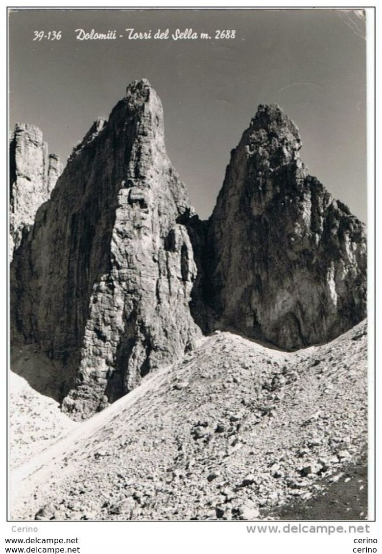 BOLZANO  DINTORNI:  DOLOMITI  -  TORRI  DEL  SELLA  -  PER  LA  SVIZZERA  -  FOTO  -  FG - Bergsteigen