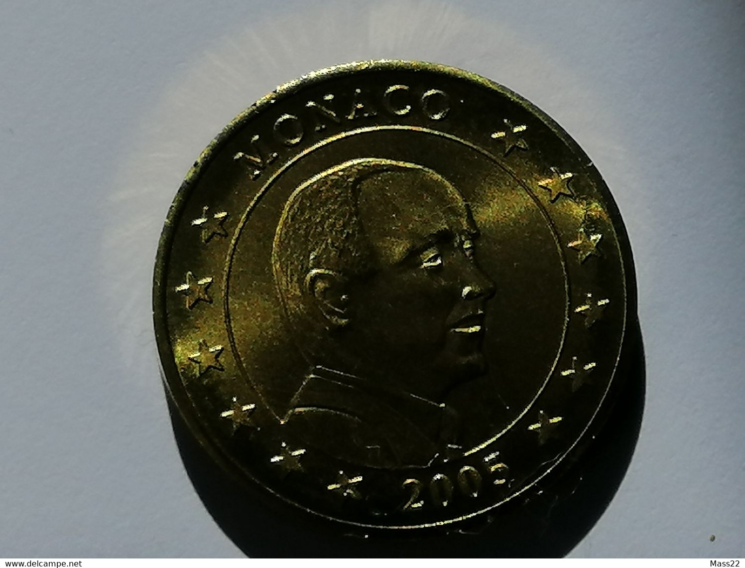 Rare 50 Euro Cent Specimen 2005 - Monaco - Autres & Non Classés