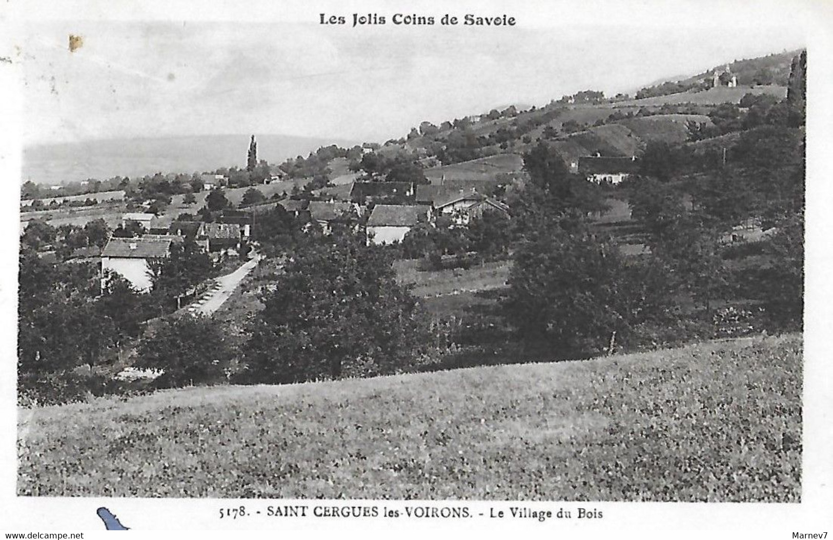 74 Hte Haute SAVOIE - CPA - St Saint CERGUES Les VOIRONS - Le Village Du Bois - Jolis Coins - - Saint-Cergues
