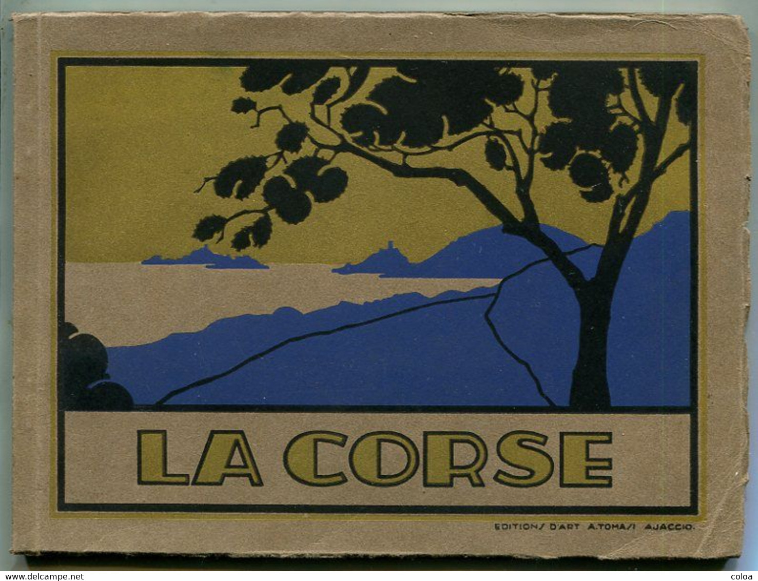 La Corse Album De Photographies En Héliogravure Années 1930 - Corse