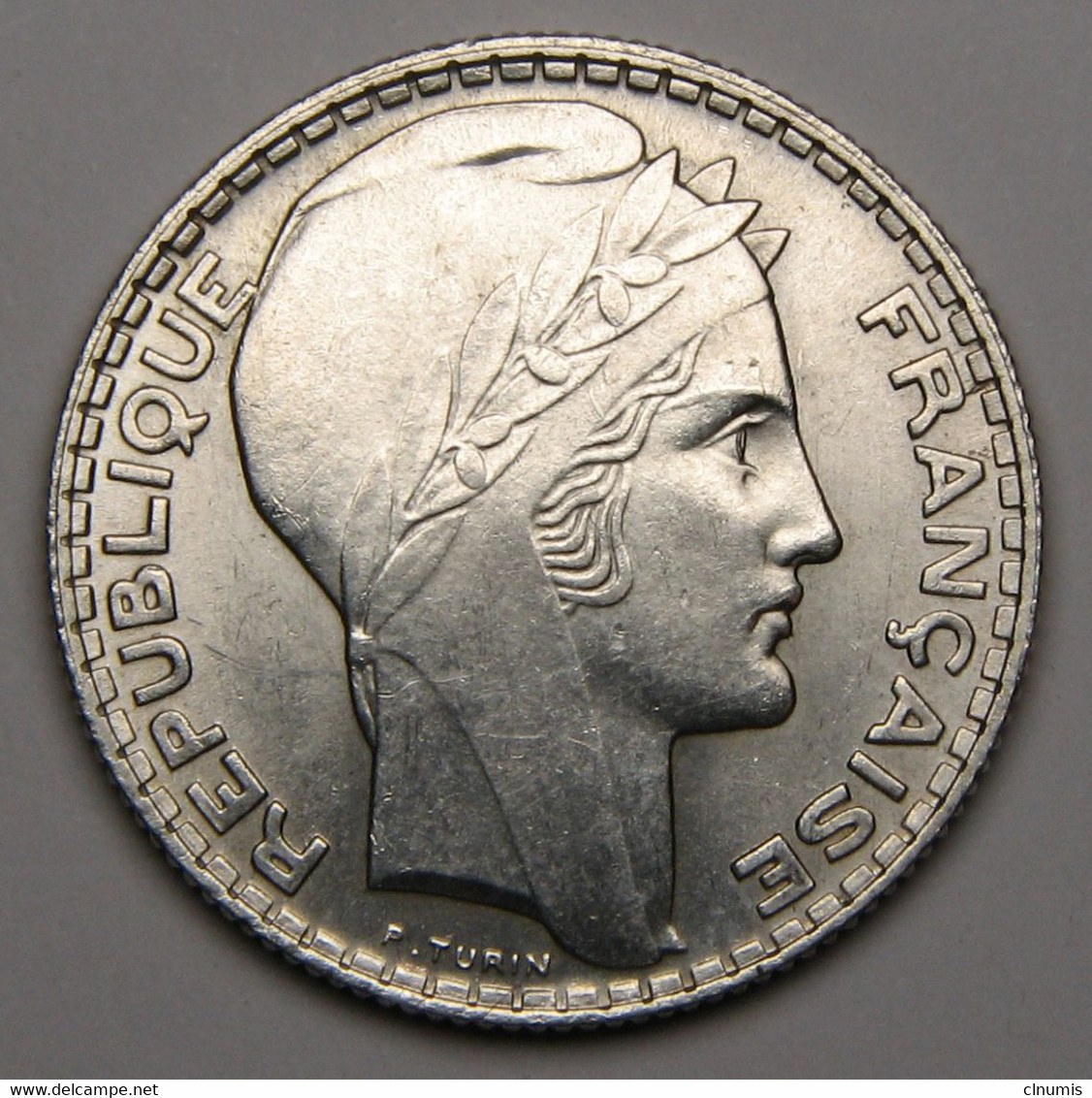 ASSEZ RARE En SPL ! 10 Francs Turin, 1930, Argent - III° République - 10 Francs