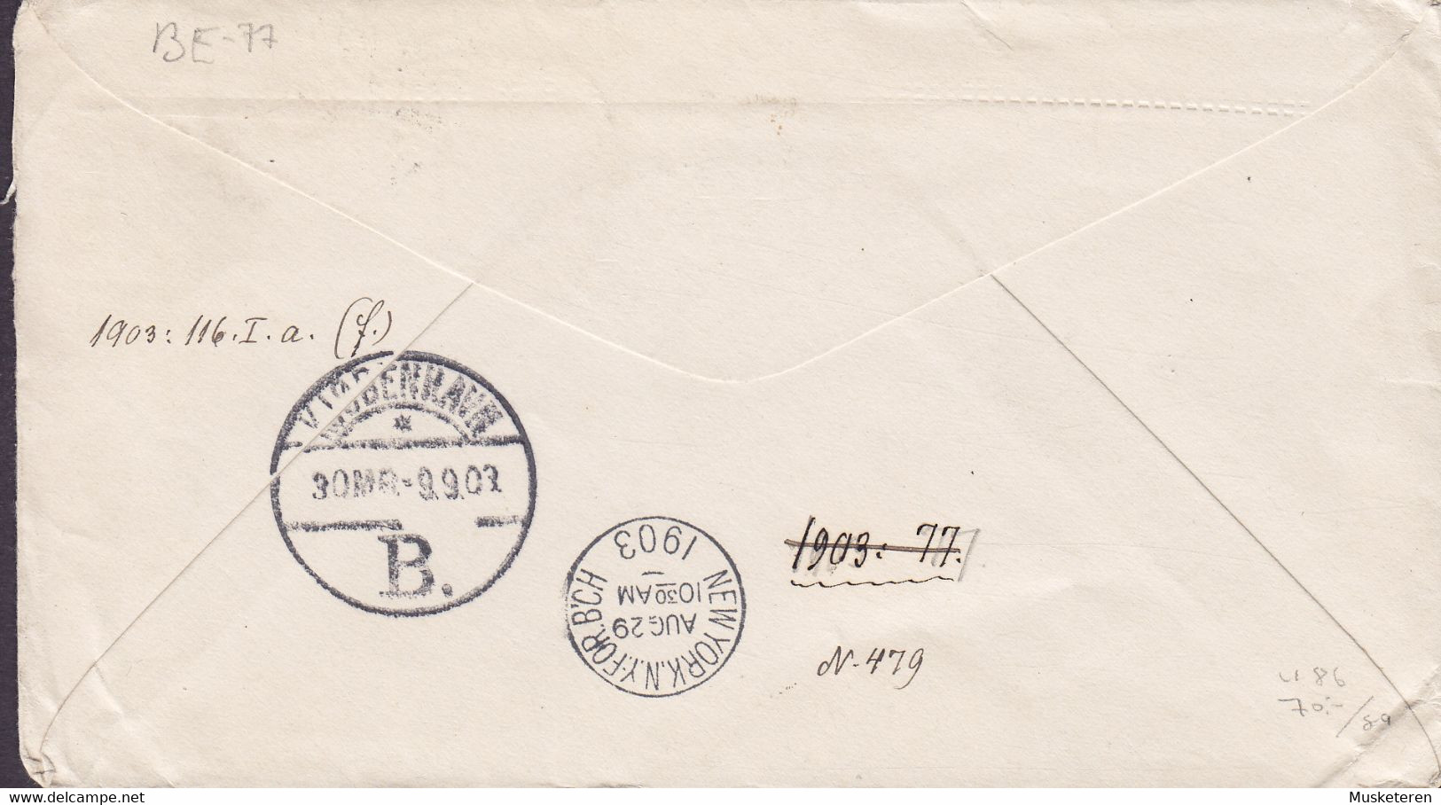 United States Uprated Postal Stationery Ganzsache PRIVATE Print D. M. OSBORNE & Co., AUBURN 1903 KJØBENHAVN B. (Arr.) De - 1901-20