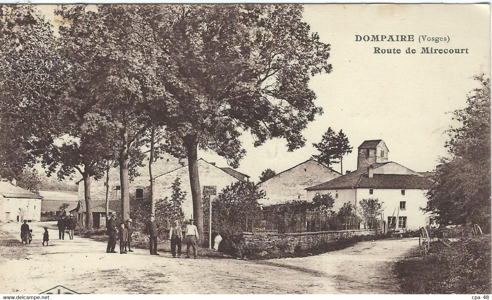 VOSGES : Dompaire, Route De Mirecourt - Dompaire