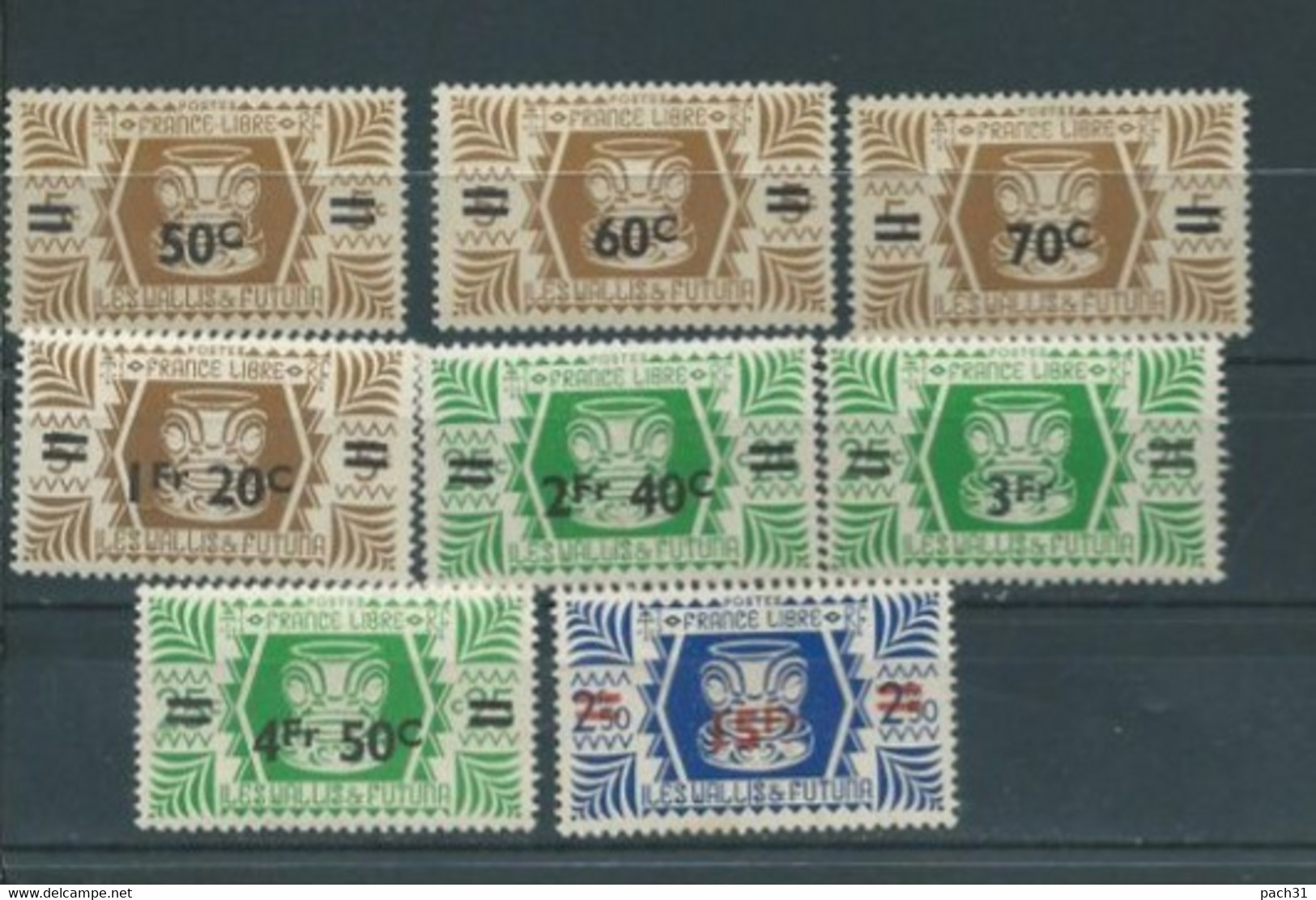 Wallis Et Futuna   N° YT 148 à 155 Neufs - Collections, Lots & Séries