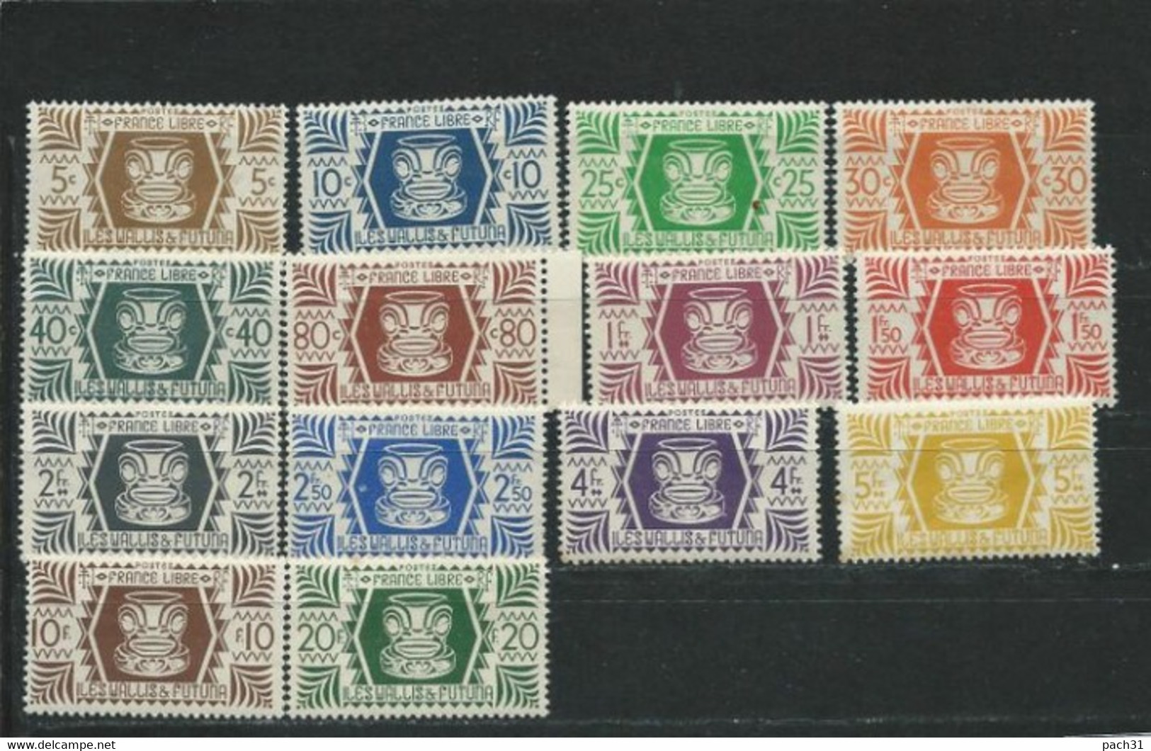 Wallis Et Futuna   N° YT 133 à 146 Neufs - Verzamelingen & Reeksen