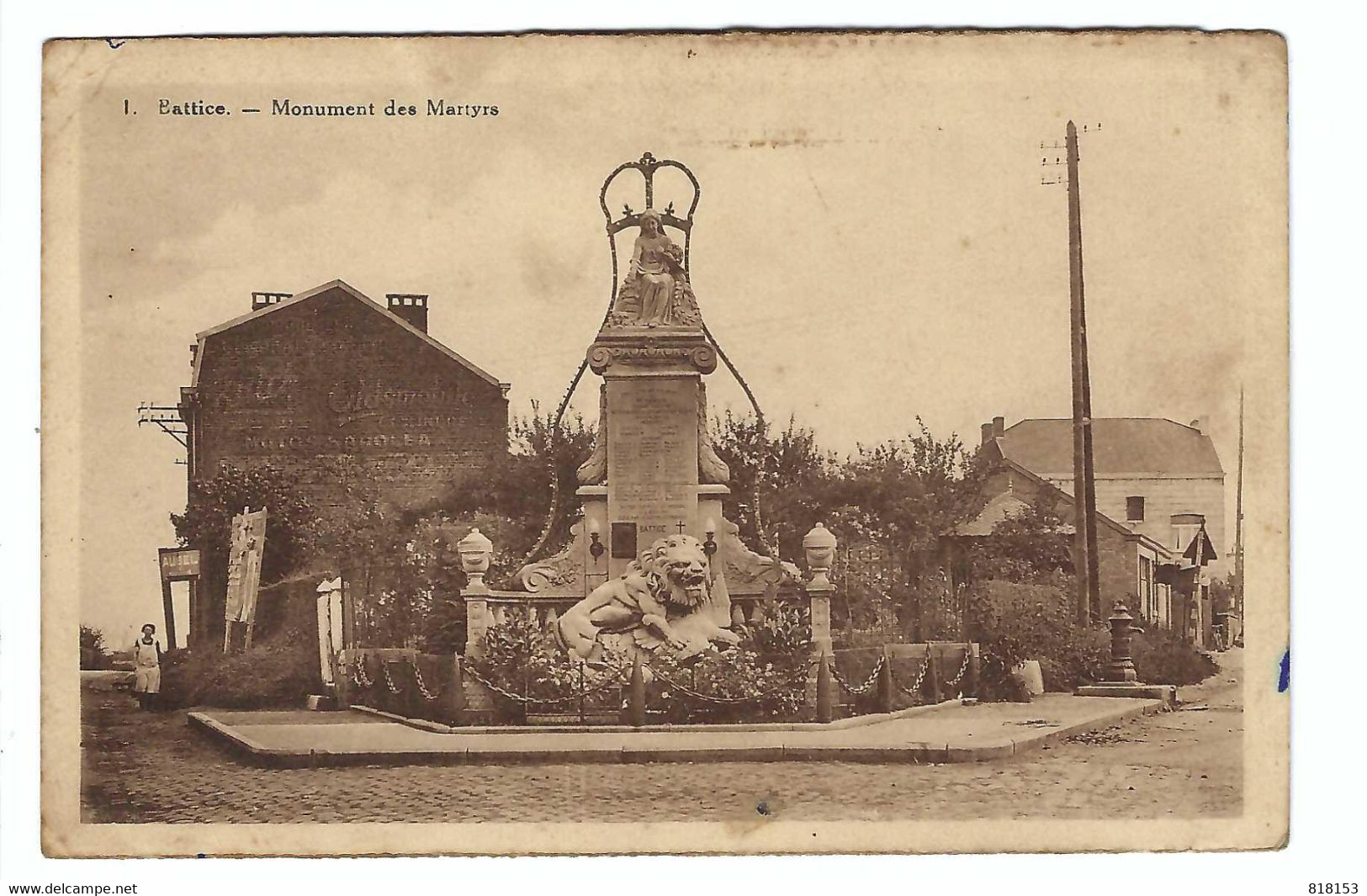 1. Battice -  Monument Des Martyrs - Herve