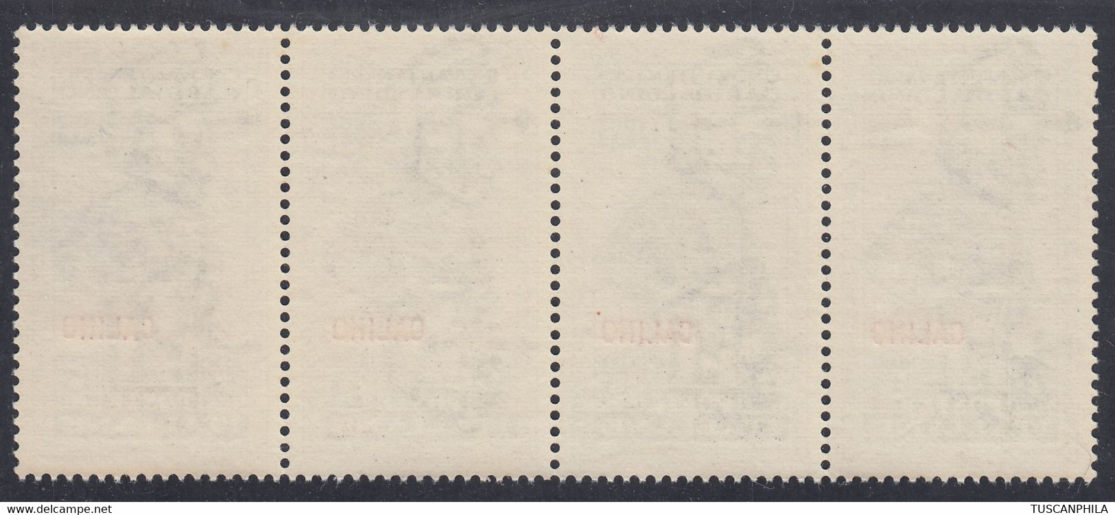 1932 Blocco Di 4 Valori Sass. 26 MNH** Cv 560 - Egée (Calino)