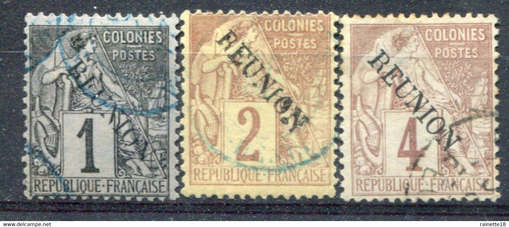 Réunion                17/19  Oblitérés - Used Stamps