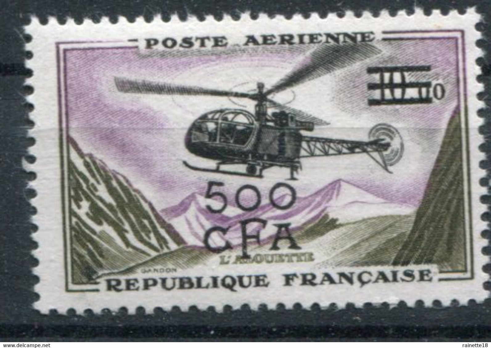 Réunion        PA   56 * - Luchtpost