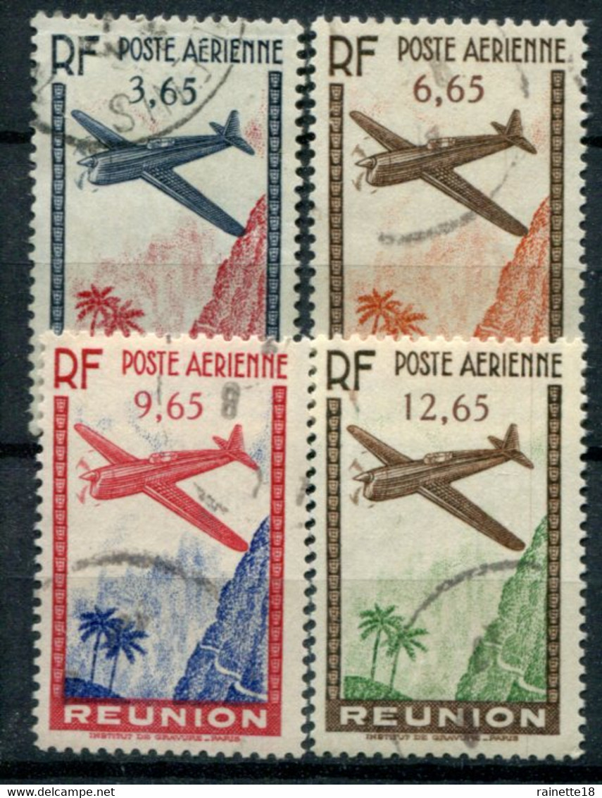 Réunion       PA  2/5  Oblitérés - Airmail