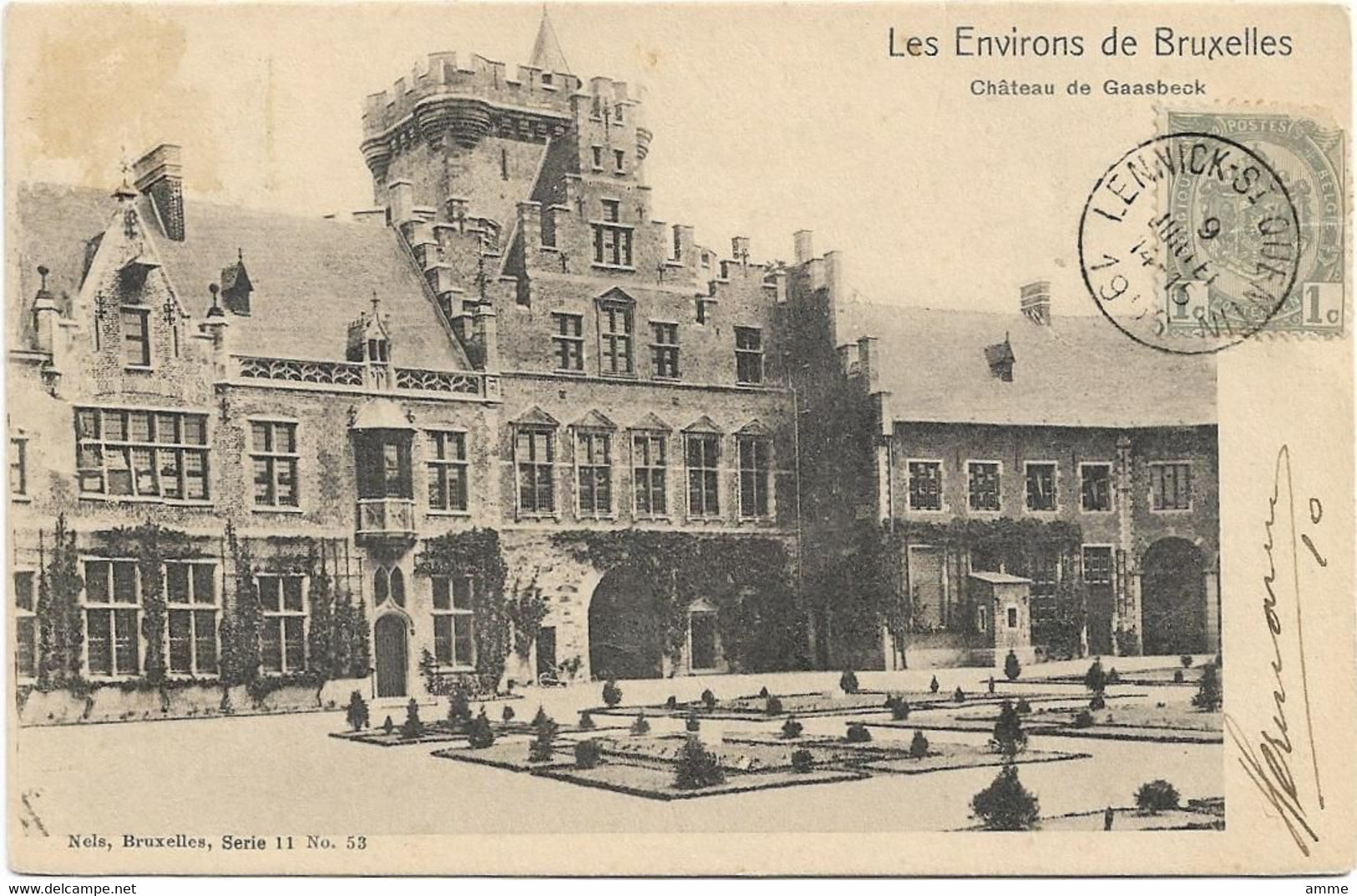 Gaasbeek * Environs De Bruxelles -  Château De Gaesbeek  (Nels, 53) - Lennik