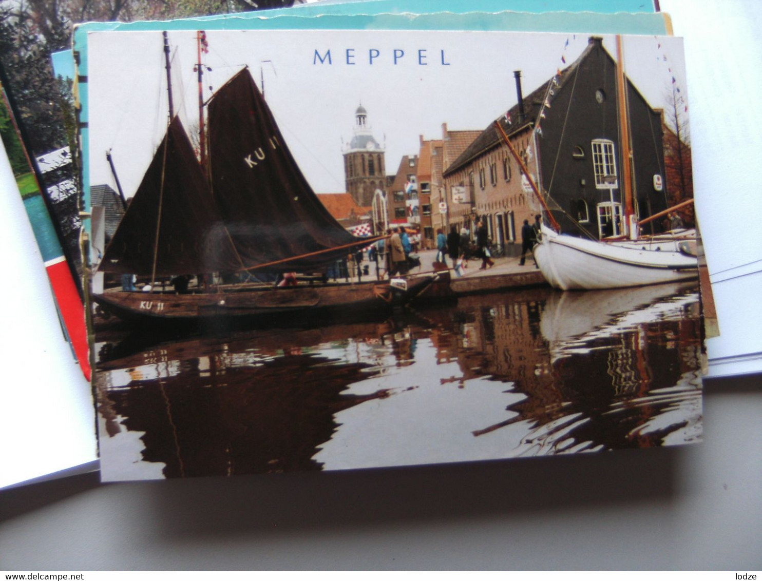 Nederland Holland Pays Bas Meppel Met Zeilboten - Meppel