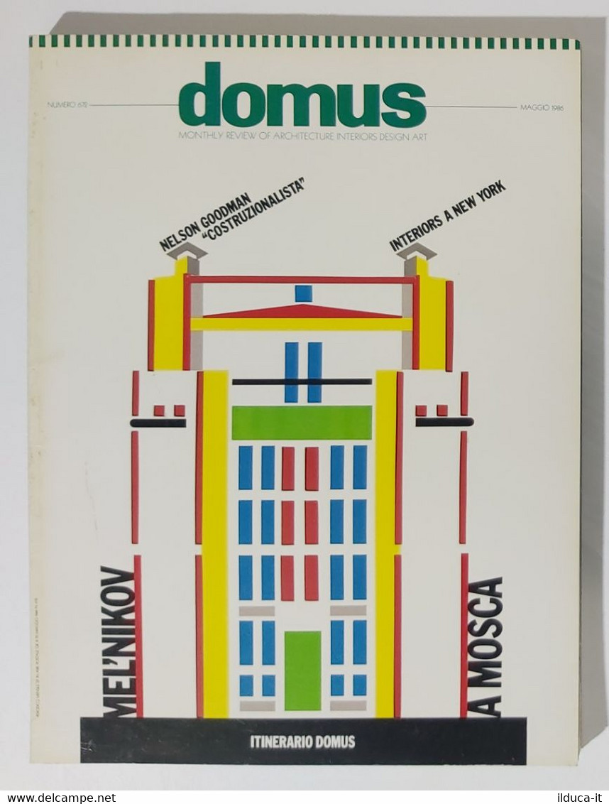 59337 Domus N. 672 1986 - Nelson Goodman Costruzionalista - Interiors A New York - Casa, Giardino, Cucina