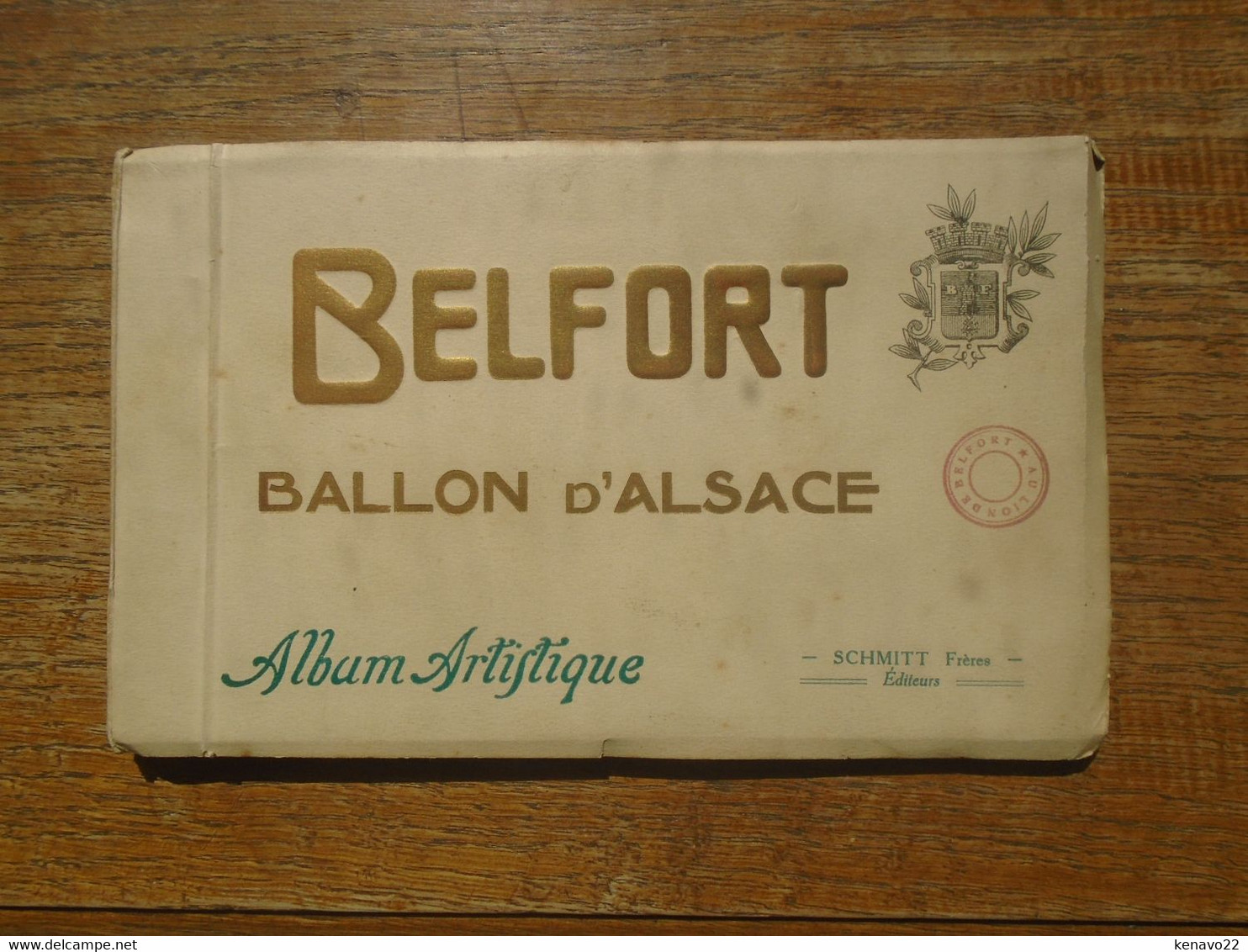 Assez Rare Superbe Bloc De Grandes Cartes De Belfort Avec 18 Vues ( 17 X 11,5 Cm ) - Franche-Comté