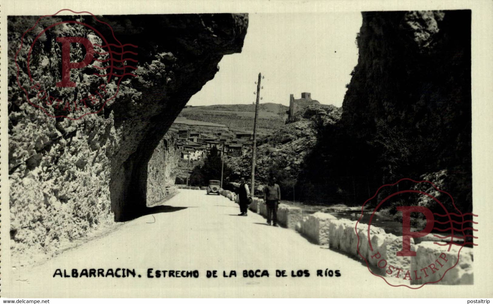 TERUEL. ALBARRACIN. ESTRECHO DE LA BOCA DE LOS RIOS. - Teruel
