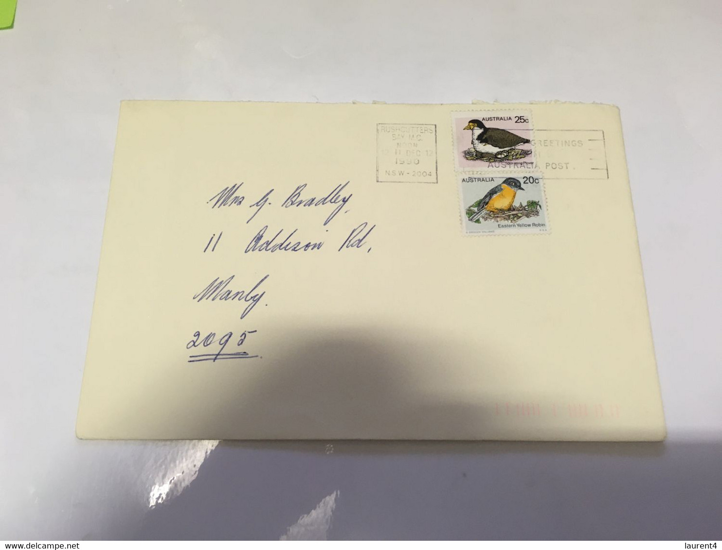 (5 H 22) Australia Mail - 2 Letter (posted 1976 & 1990) - Other & Unclassified