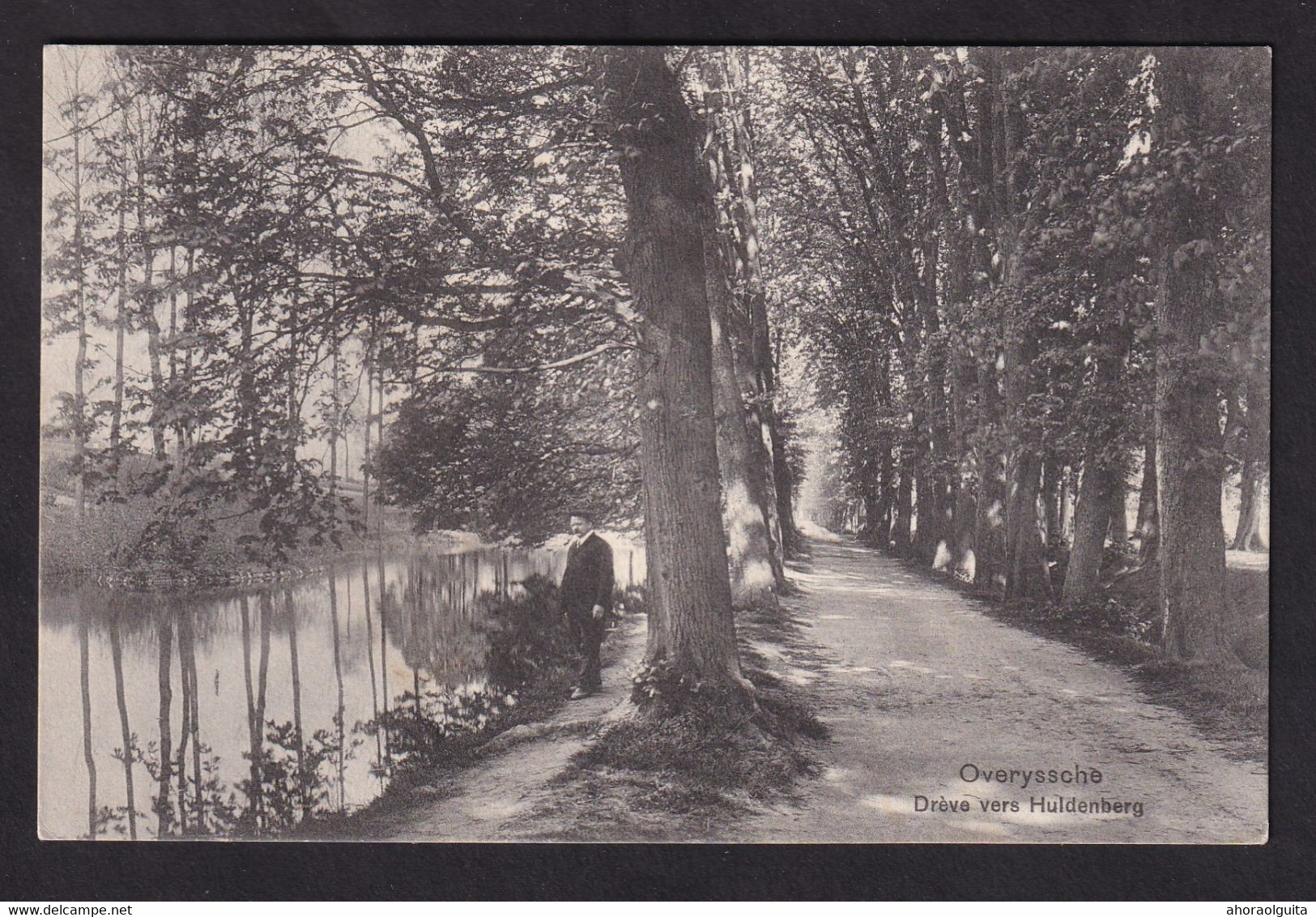 DDBB 884 - Carte-Vue OVERYSSCHE - Drève Vers Huldenberg, Edit. Vandendael, Overyssche - Animée - Overijse