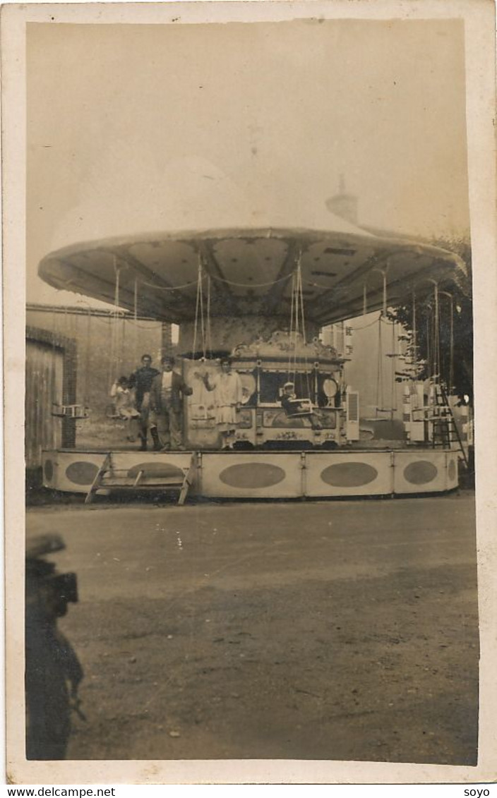 Fete Foraine Forain Carte Photo Manège De Cri Cri Direction FEX . Merry Go Round  Region Cosne Sur Loire ? - Manifestations